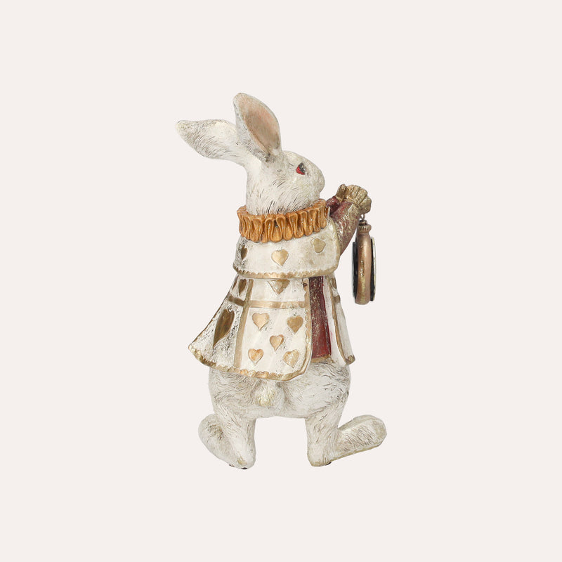 Bianconiglio Decorativo in Resina