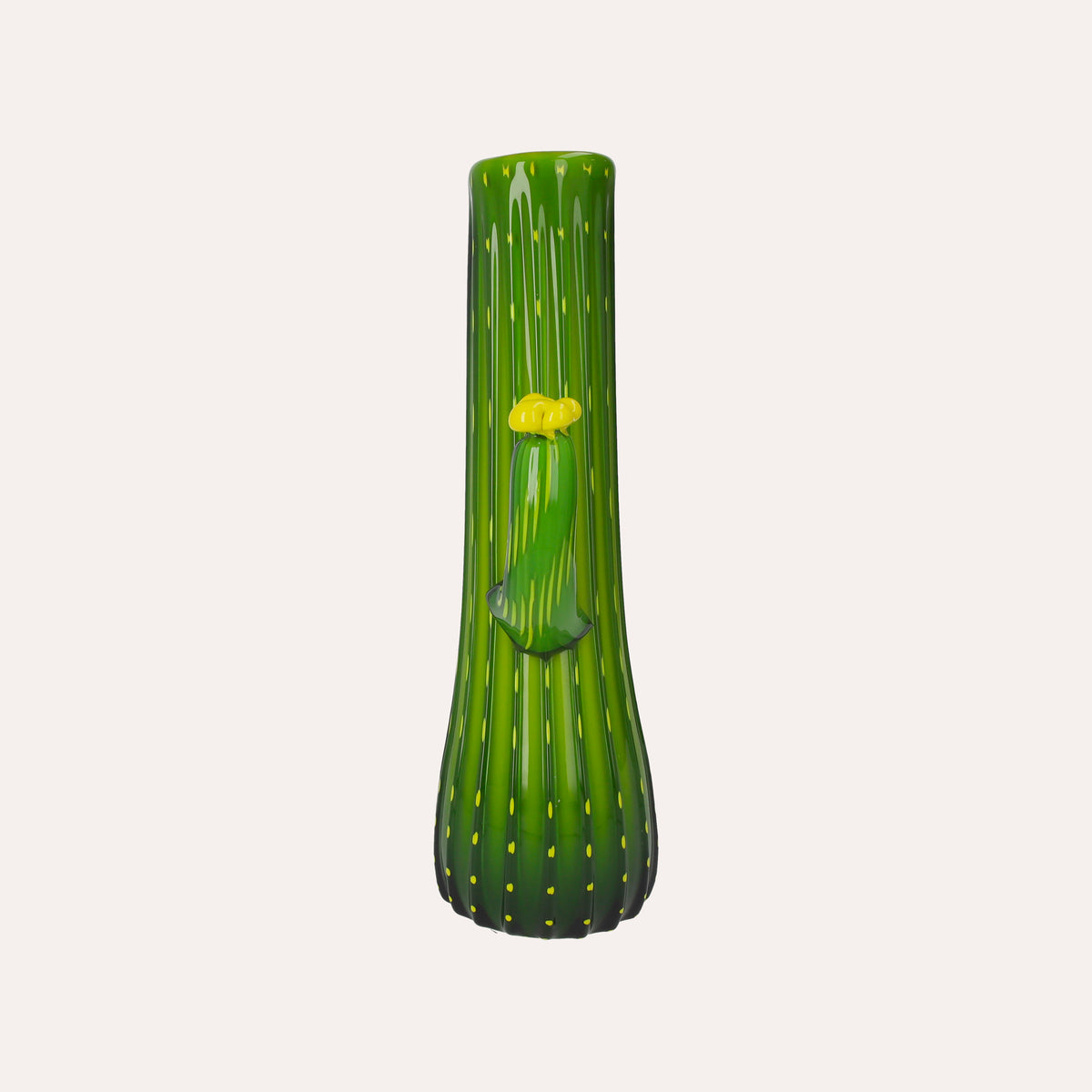 Cactus decorativo in Vetro (19x11x37 cm) Verde