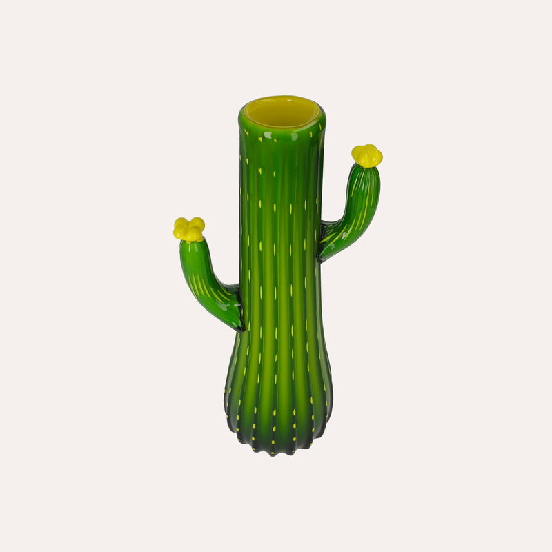 Cactus decorativo in Vetro (19x11x37 cm) Verde