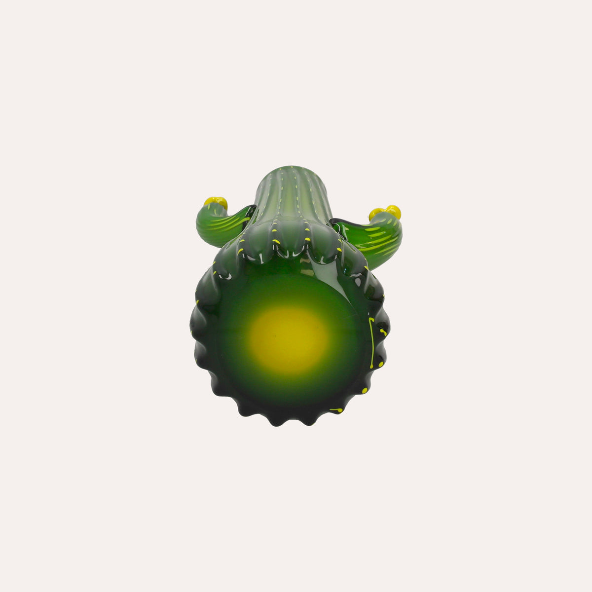 Cactus decorativo in Vetro (19x11x37 cm) Verde