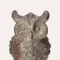 Statuina Decorativa di Gufetto in Resina per Interni ed Esterni, Altezza 40 cm