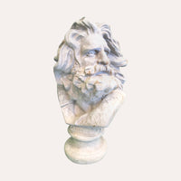 Busto di Poseidone da Appoggio – Dettagli Anticati e Design Unico