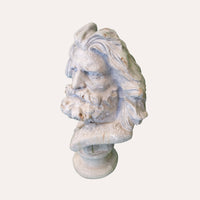 Busto di Poseidone da Appoggio – Dettagli Anticati e Design Unico