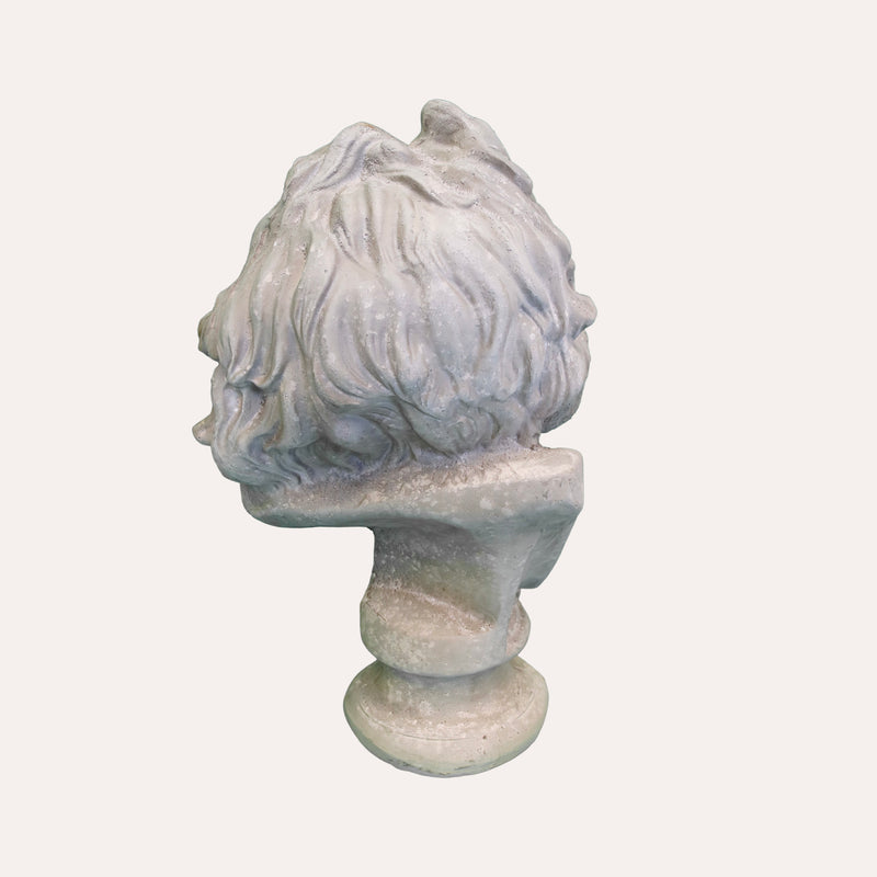 Busto di Poseidone da Appoggio – Dettagli Anticati e Design Unico