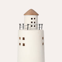 Faro Decorativo in Legno – Stile Nautico per Casa e Ufficio