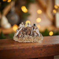 Natività con LED in Resina – H 25 x L 43 x P 30 cm