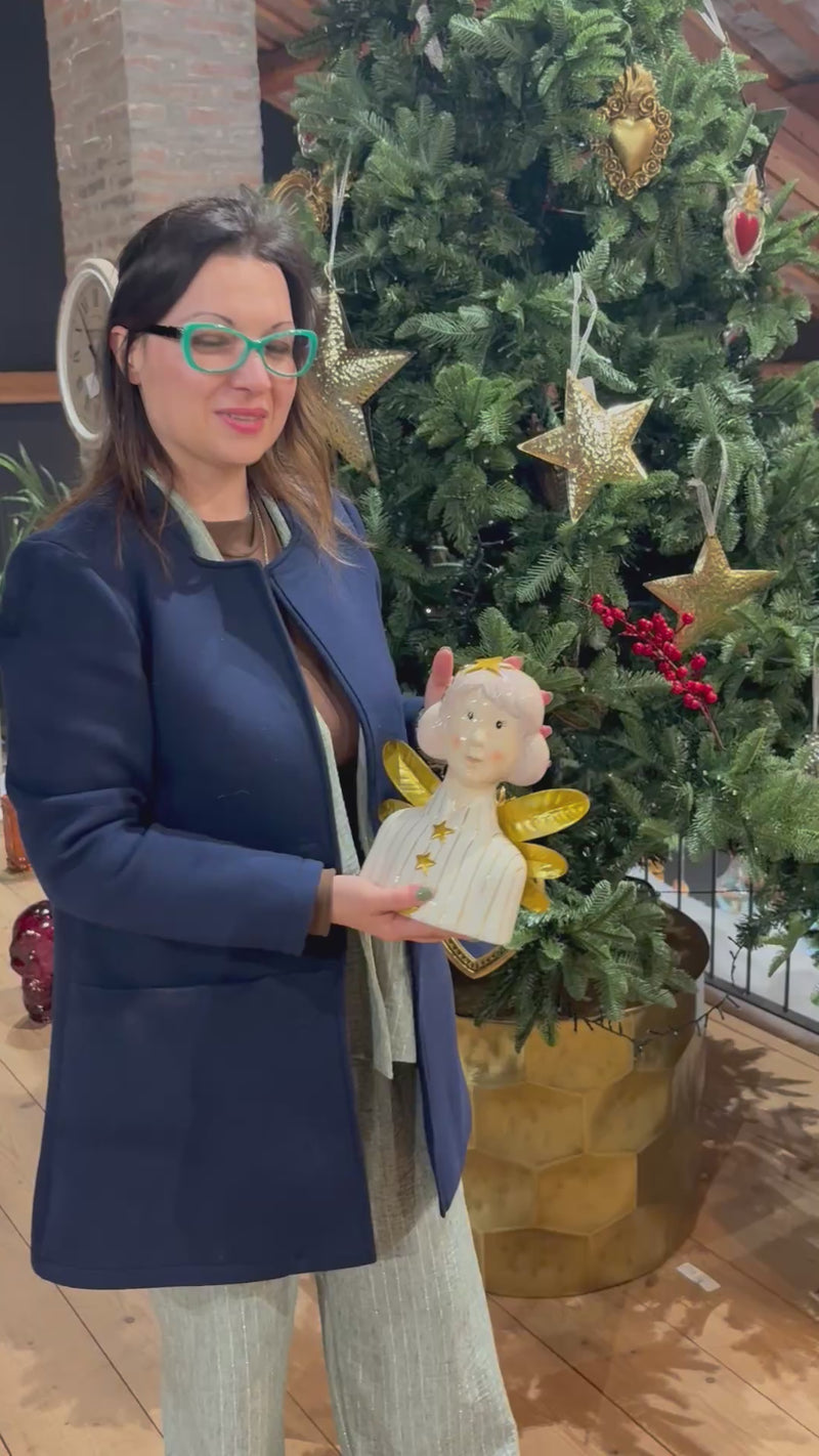 Busto Fatina in Ceramica – 25 x 21 x 10 cm