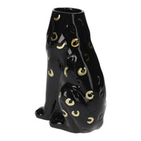 Vaso in Ceramica a Forma di Corpo di Pantera